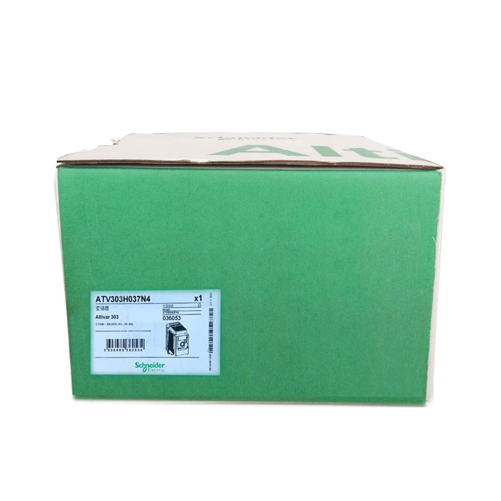 New Schneider Converter ATV303H037N4 0.37KW 380V Inverter Input 3PH