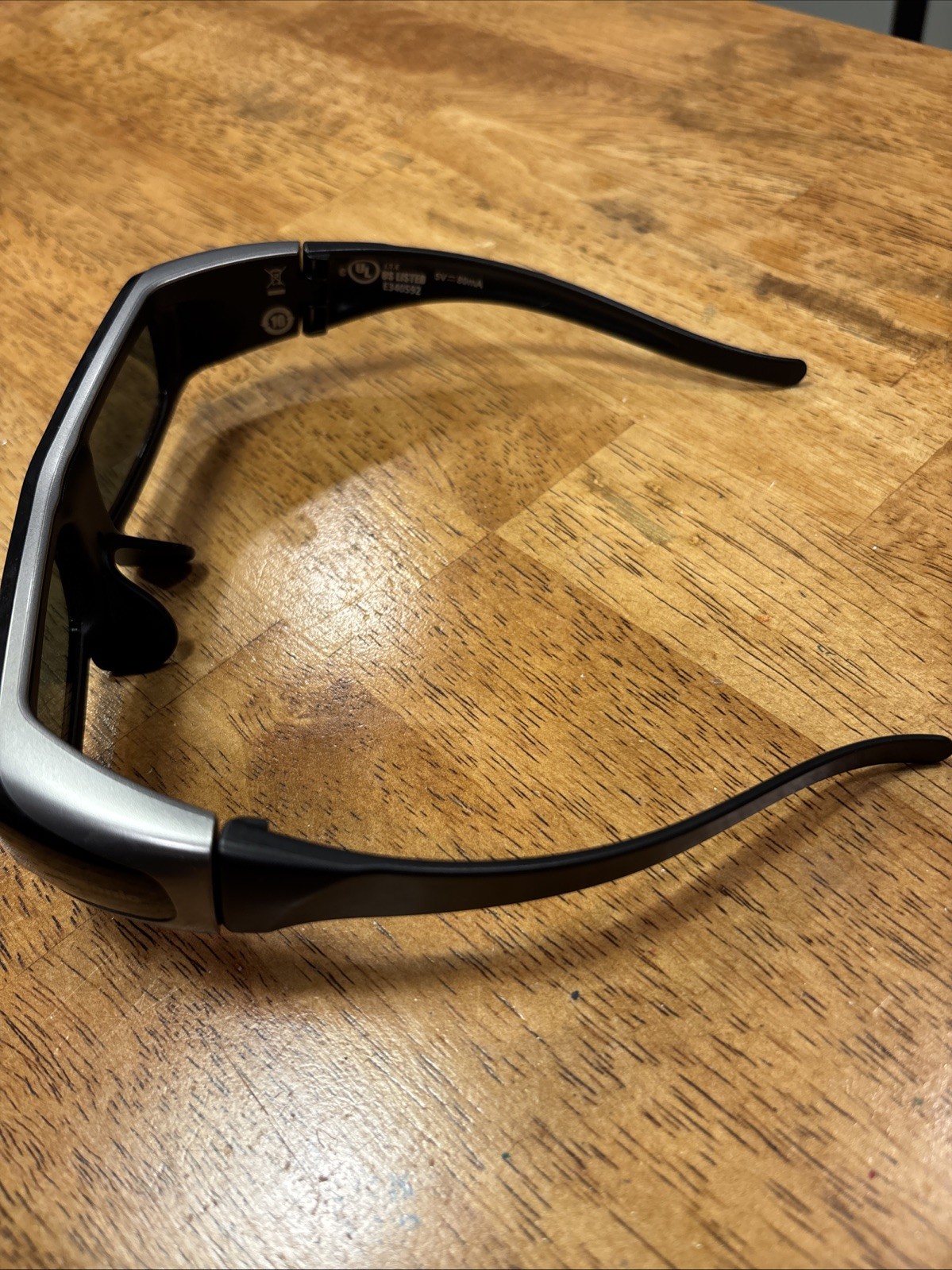 Panasonic E340592 Active Shutter 3D Glasses Black Rechargeable (G4B*)