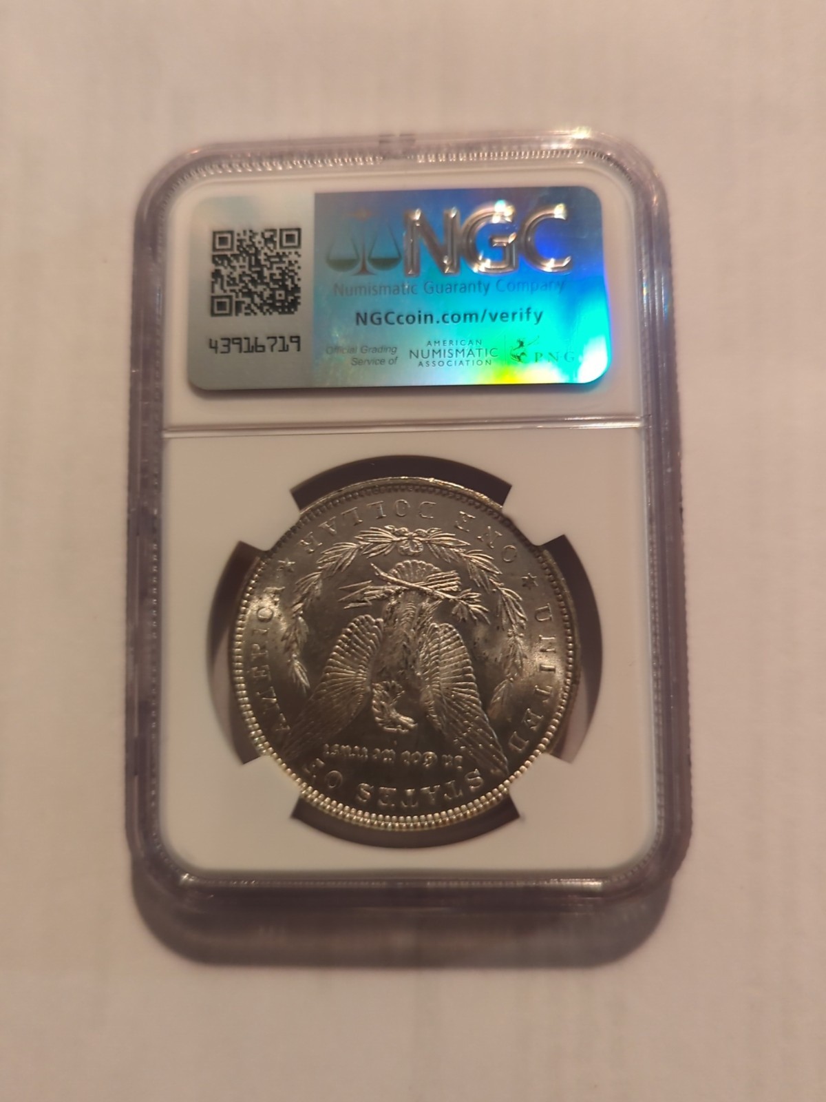 1879 $1 MS 64 Morgan Silver Dollar NGC Graded Coin Very Nice Morgan Dollar