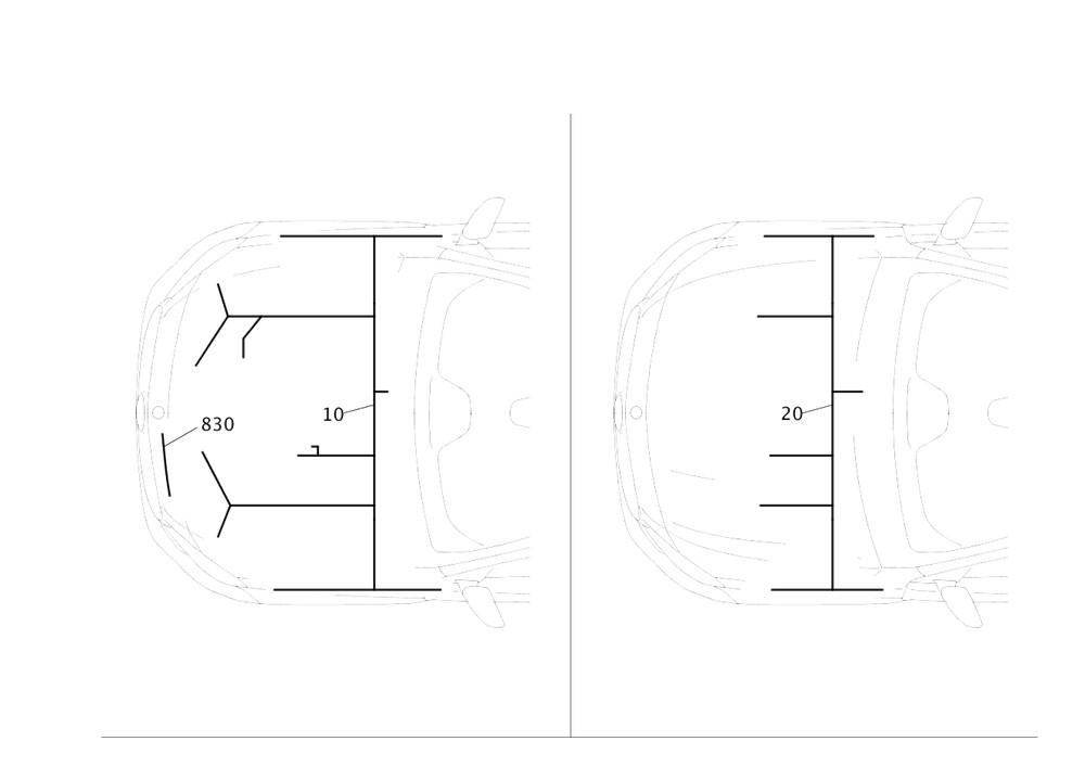 Genuine Mercedes-Benz Electrical Wiring Harness 156-540-11-07