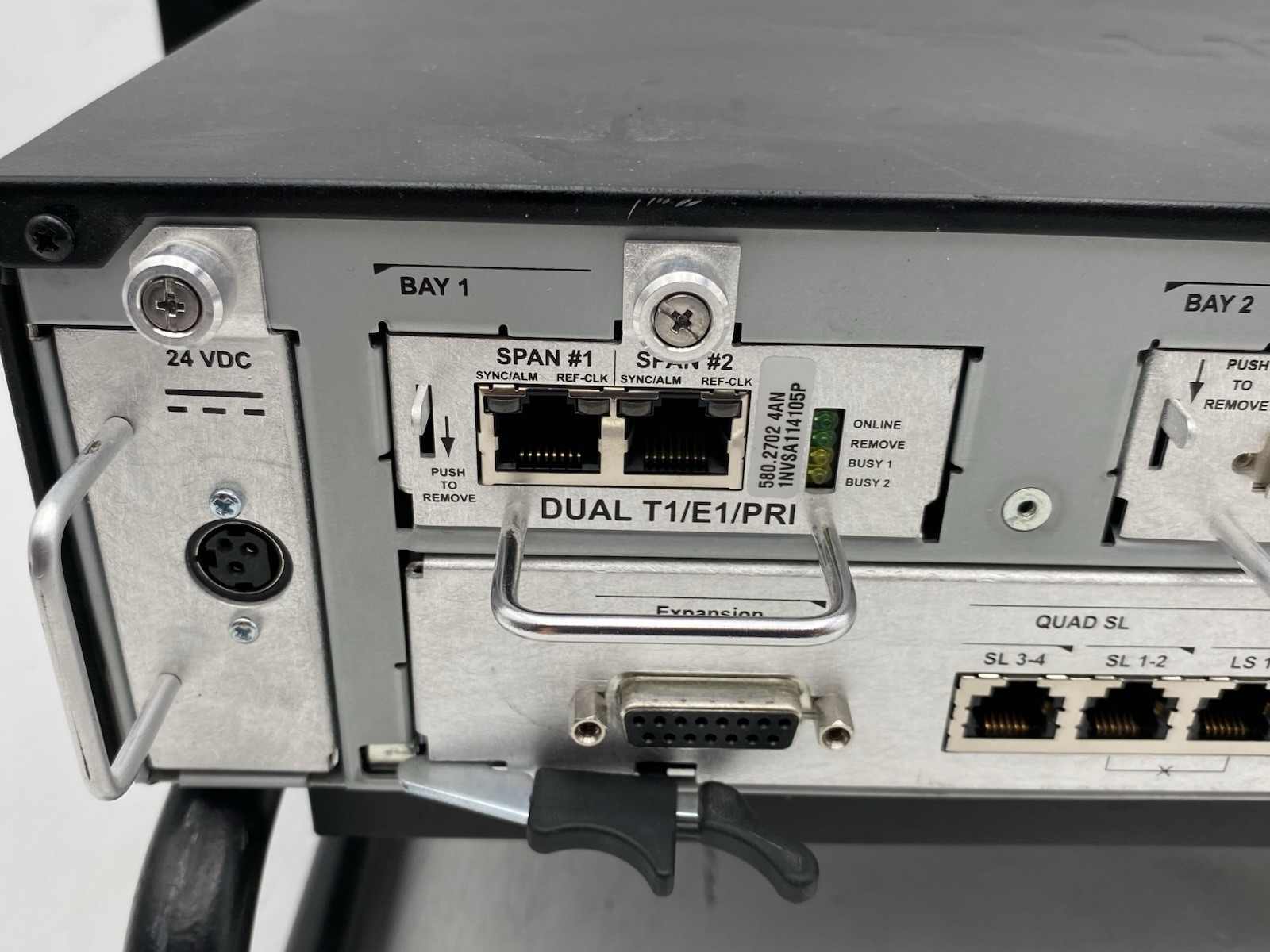 Mitel HX 5000 Processor Module Controller 580.1003 SLM-4 DDM-16b DUAL T1/E1/PRI