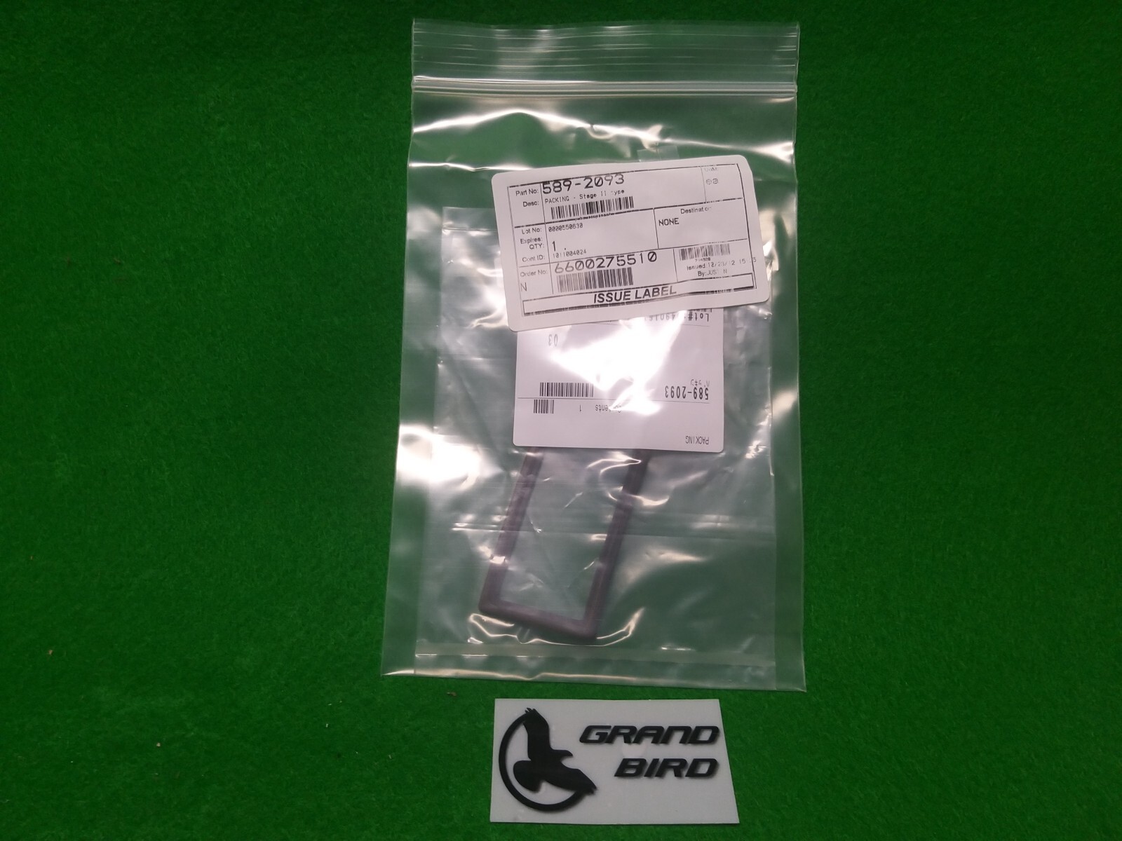 HITACHI 589-2093 PACKING-STAGE, NEW