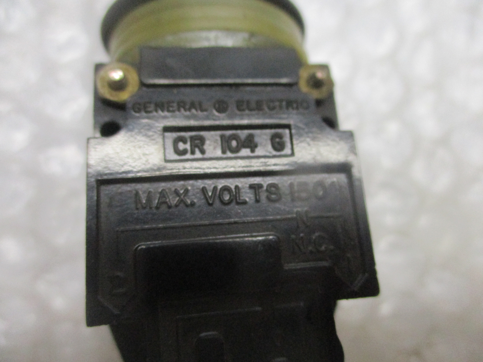 GENERAL ELECTRIC CR104G SELECTOR SWITCH W/O KEY NSNP