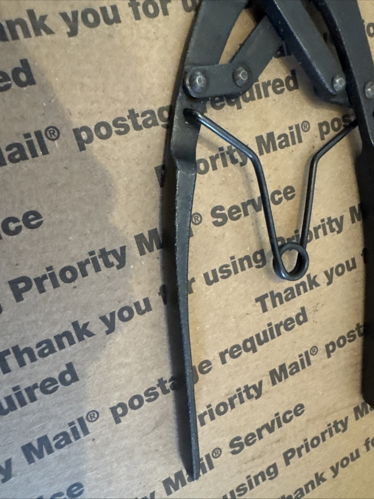 Snap-on SRP5A Spring Loaded Straight Tip Retaining Snap Ring Pliers