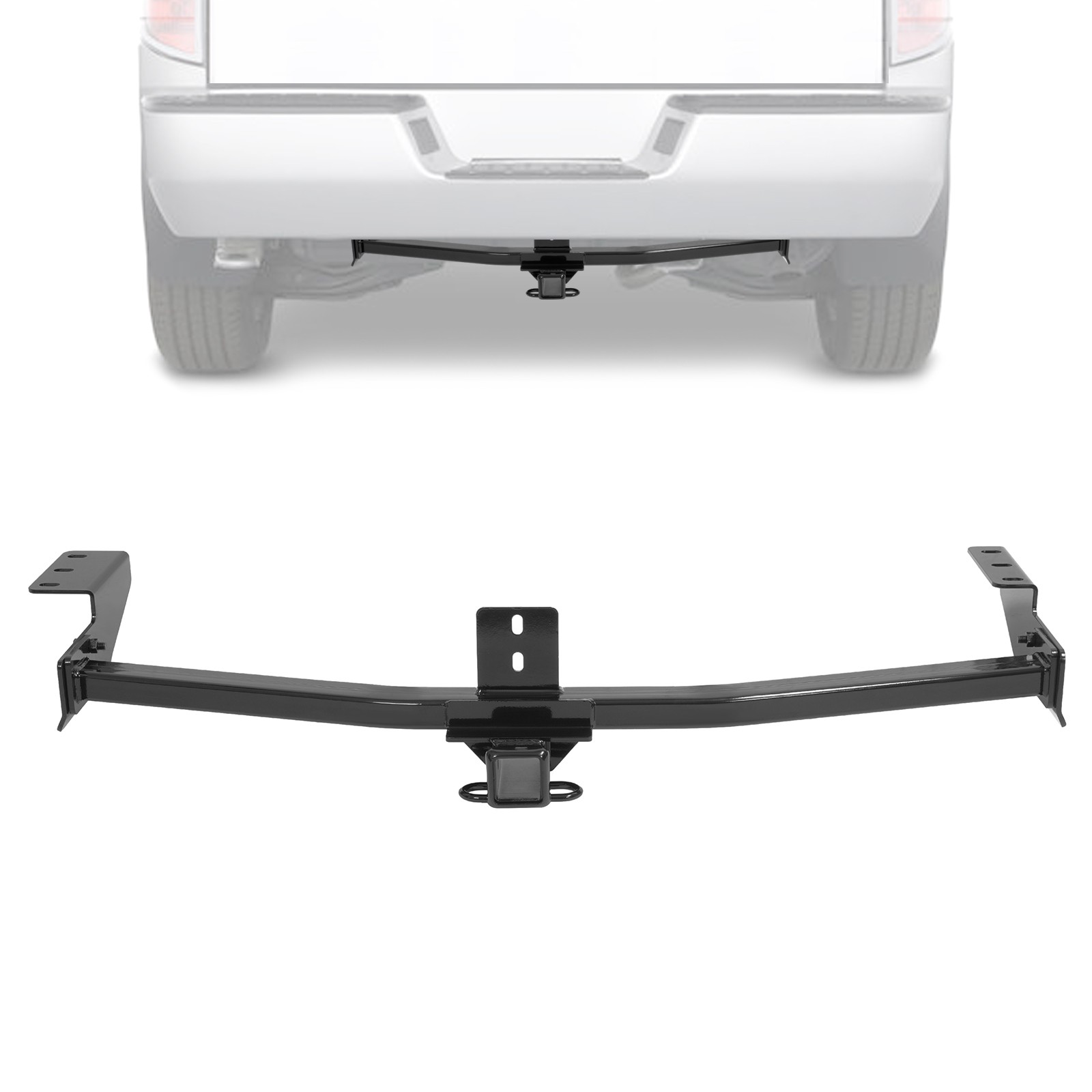 Class 3 Rear Bumper Trailer Hitch 2" Tow Receiver For Honda Ridgeline 2006-2014