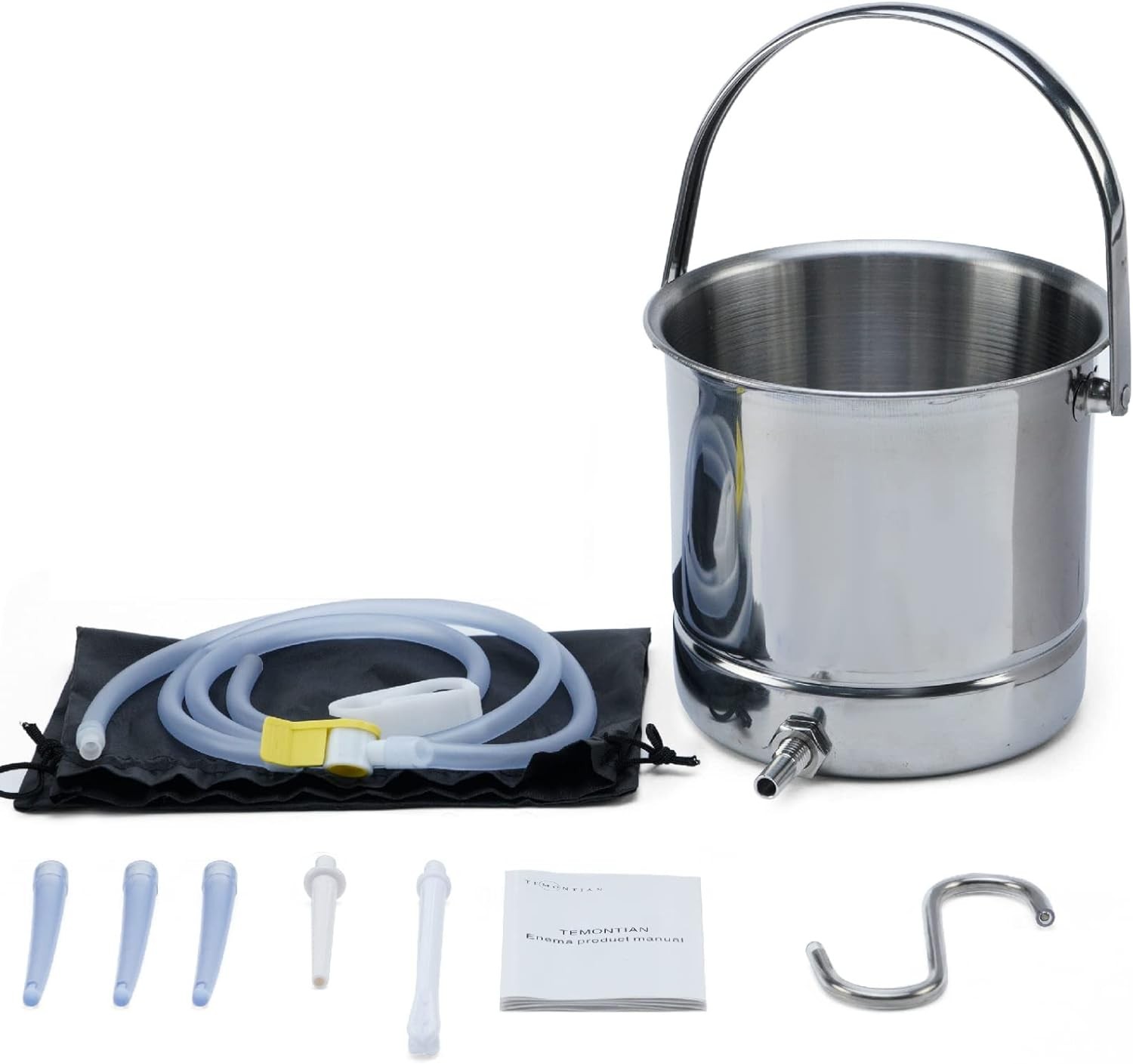 Coffee Enema Bucket Kit, Enema Kit for Colon Cleansing Bucket, Home Colonic K...