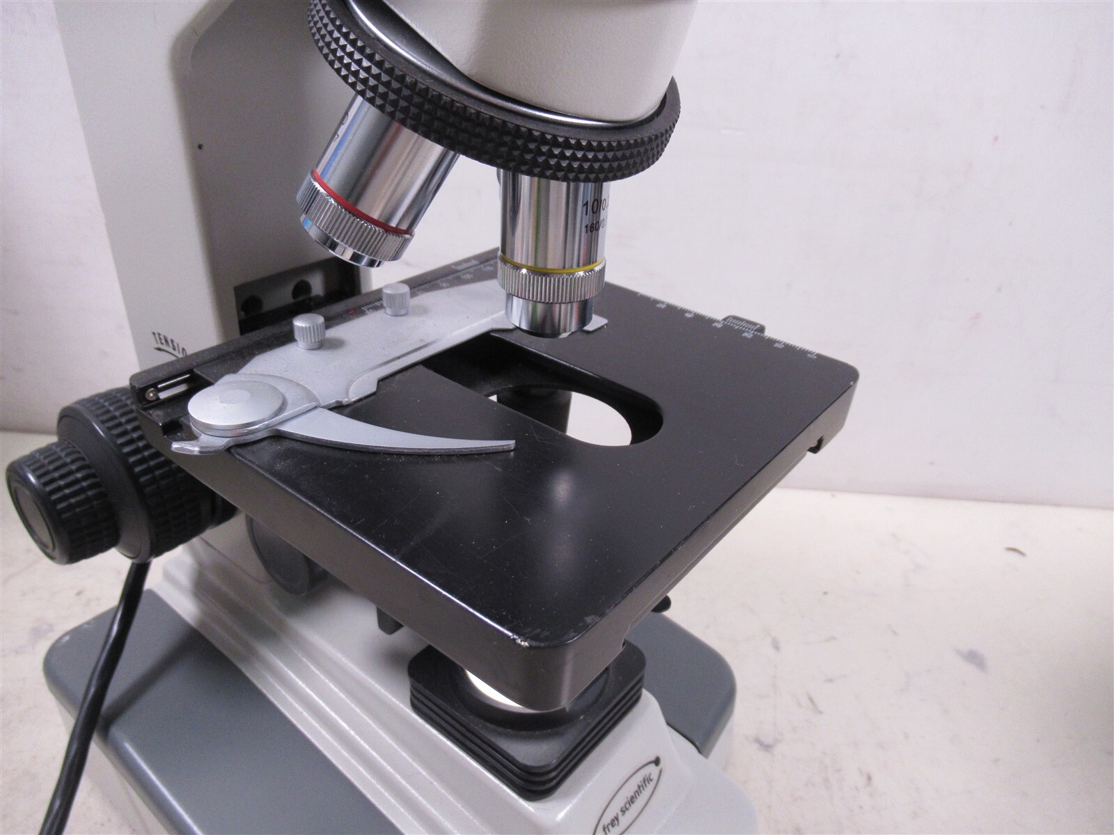 Frey Scientific B2-220 Binocular Microscope w/ Objective Lenses & Eyepieces