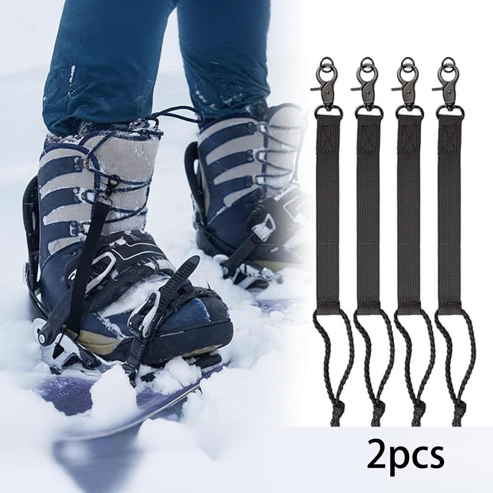2x Snowboard Binding Straps Premium Essential Replace Professional Men Women