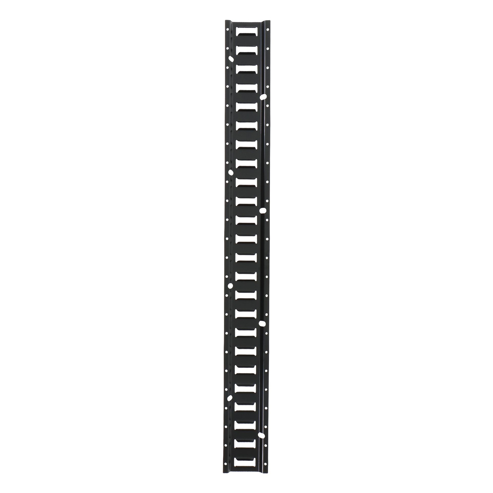 Universal 4' E-Track Tie Down System 24PC Kit Durable Carbon Steel Black