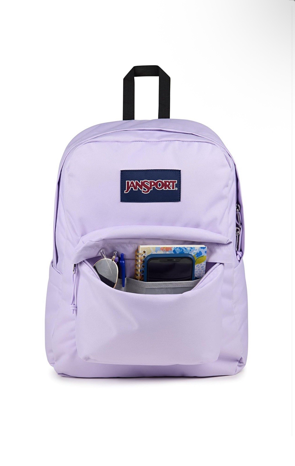 JanSport Superbreak Backpack - Lightweight Premium Backpack, Pastel Lilac