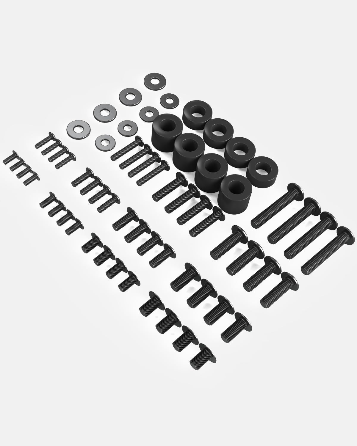 Universal TV Mounting Hardware Kit Set with Box, Includes M4 M5 M6 M8 Screws,...