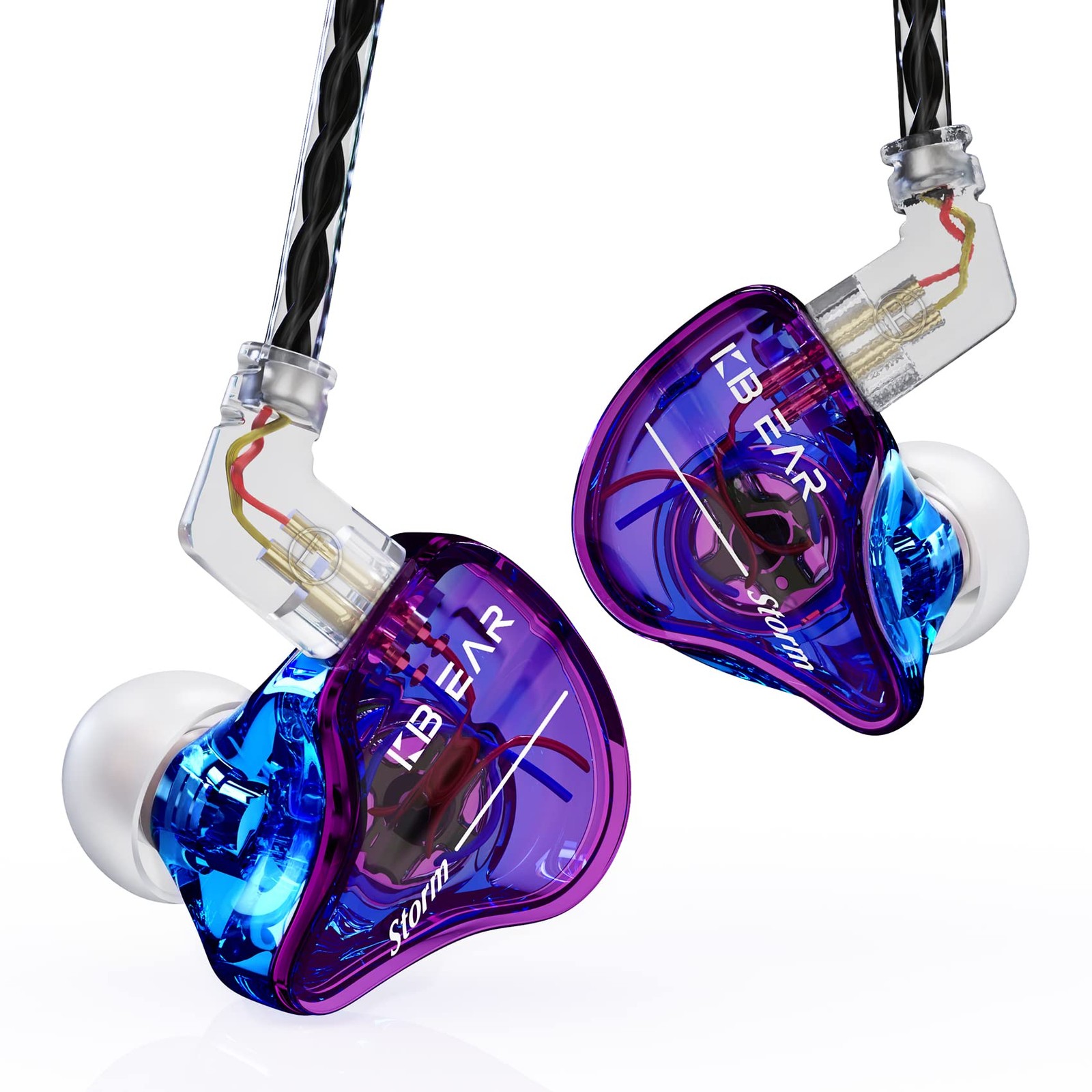KBEAR Storm Professional in Ear Monitor Earphones for Singers Drummers Musicians