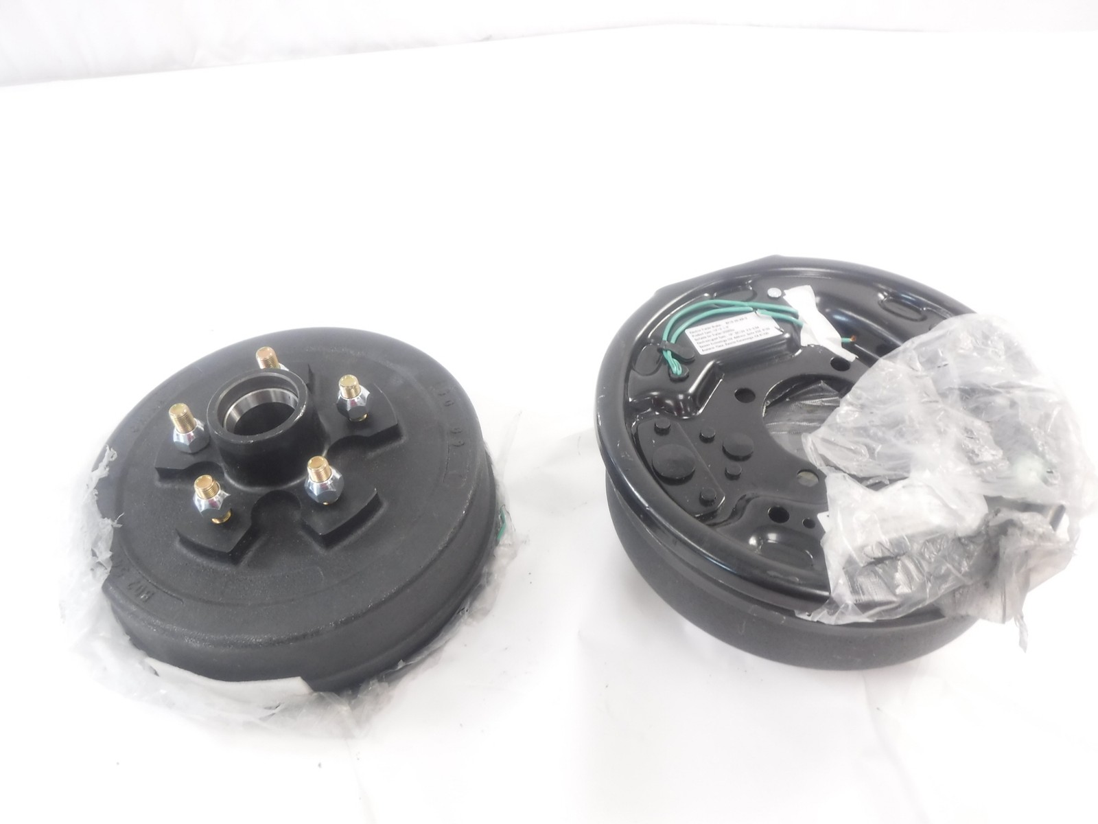 Pair VEVOR 4.5"B.C. x 10" x 2-1/4"Electric Brake Self Adjusting Trailer Brakes