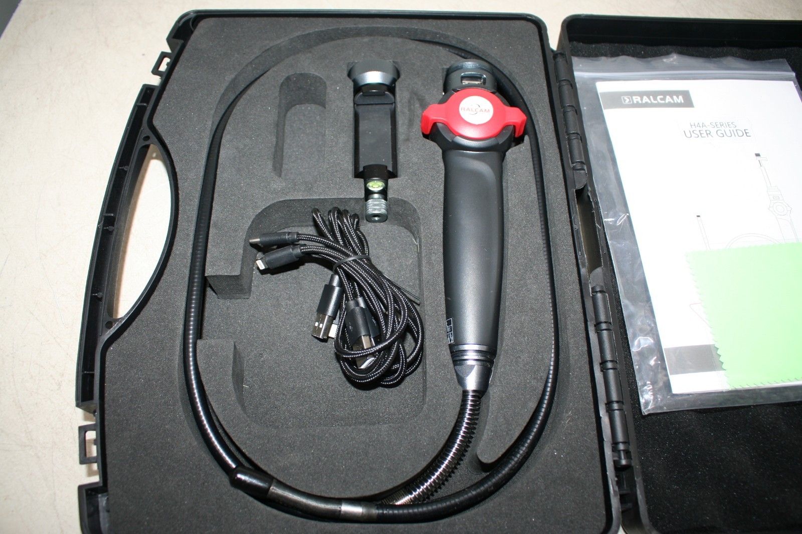 Ralcam H408A Steering Borescope Endoscope Camera 6ft. for Android & iPhone