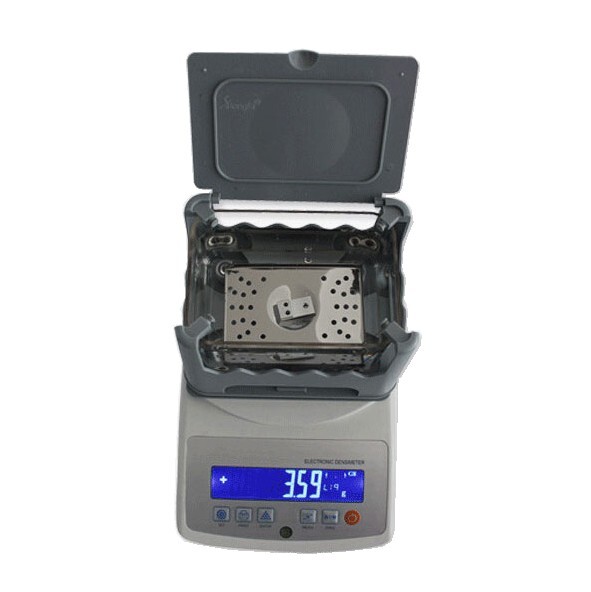 Direct Read Type Solid Density Tester Meter with Range0.001~120g RS232 Backlight