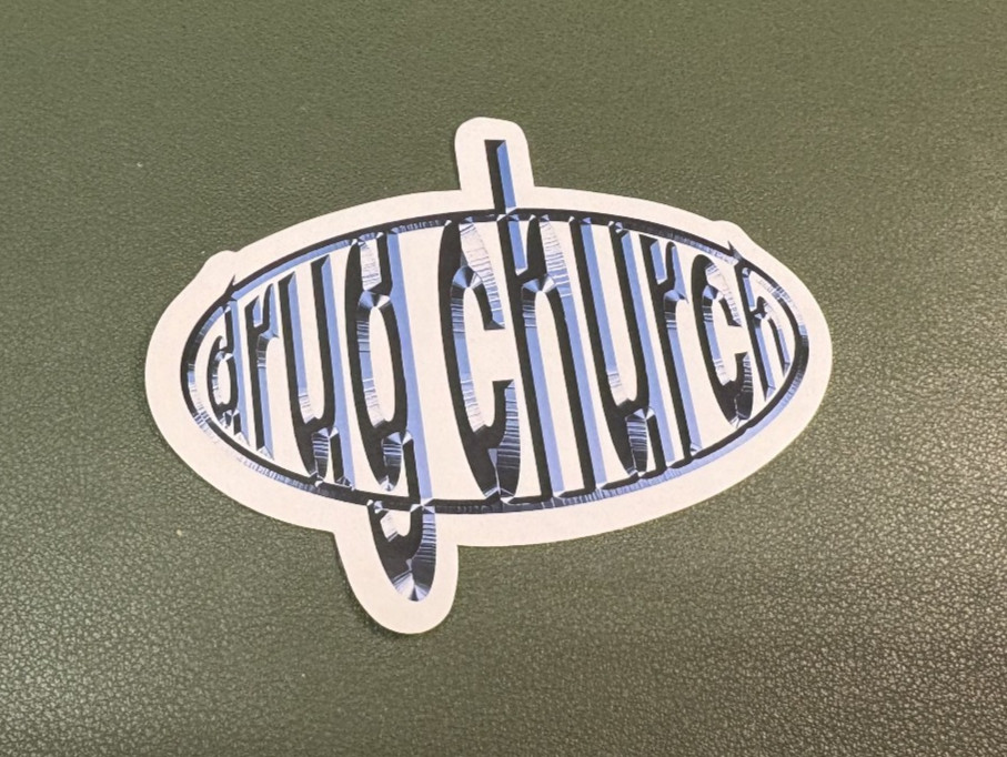 Drug Church - Prude - 2024 Album Promo Sticker Decal 2x4