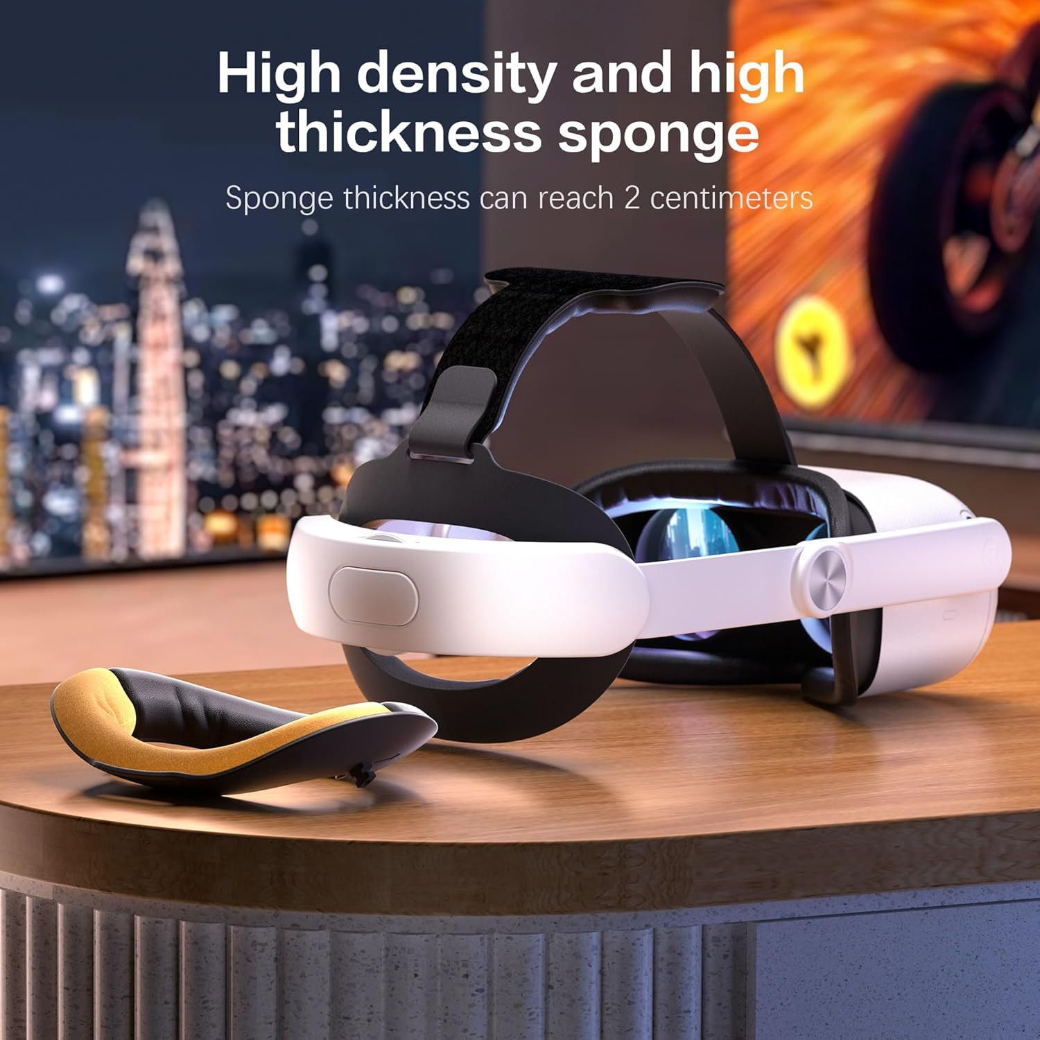 Head Strap for Oculus Meta Quest 2, Elite Adjustable Replacement Strap for Meta