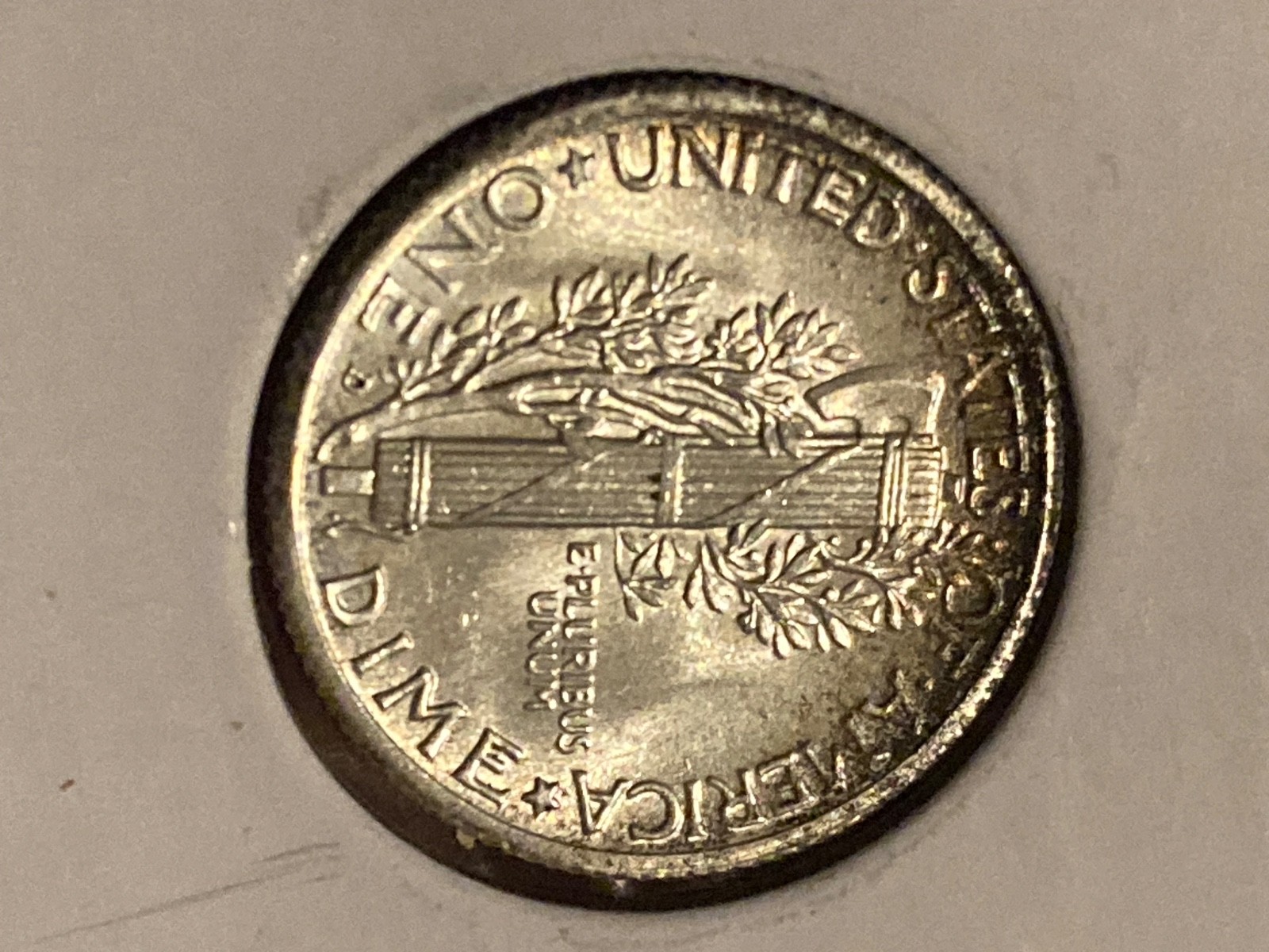 Uncirculated 1940-D Denver Mint Silver Mercury Dime