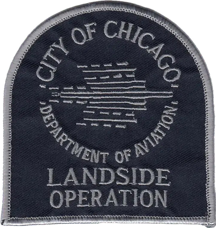 CITY OF CHICAGO DEPARTMENT OF AVIATION SHOULDER PATCH: Landside Operation