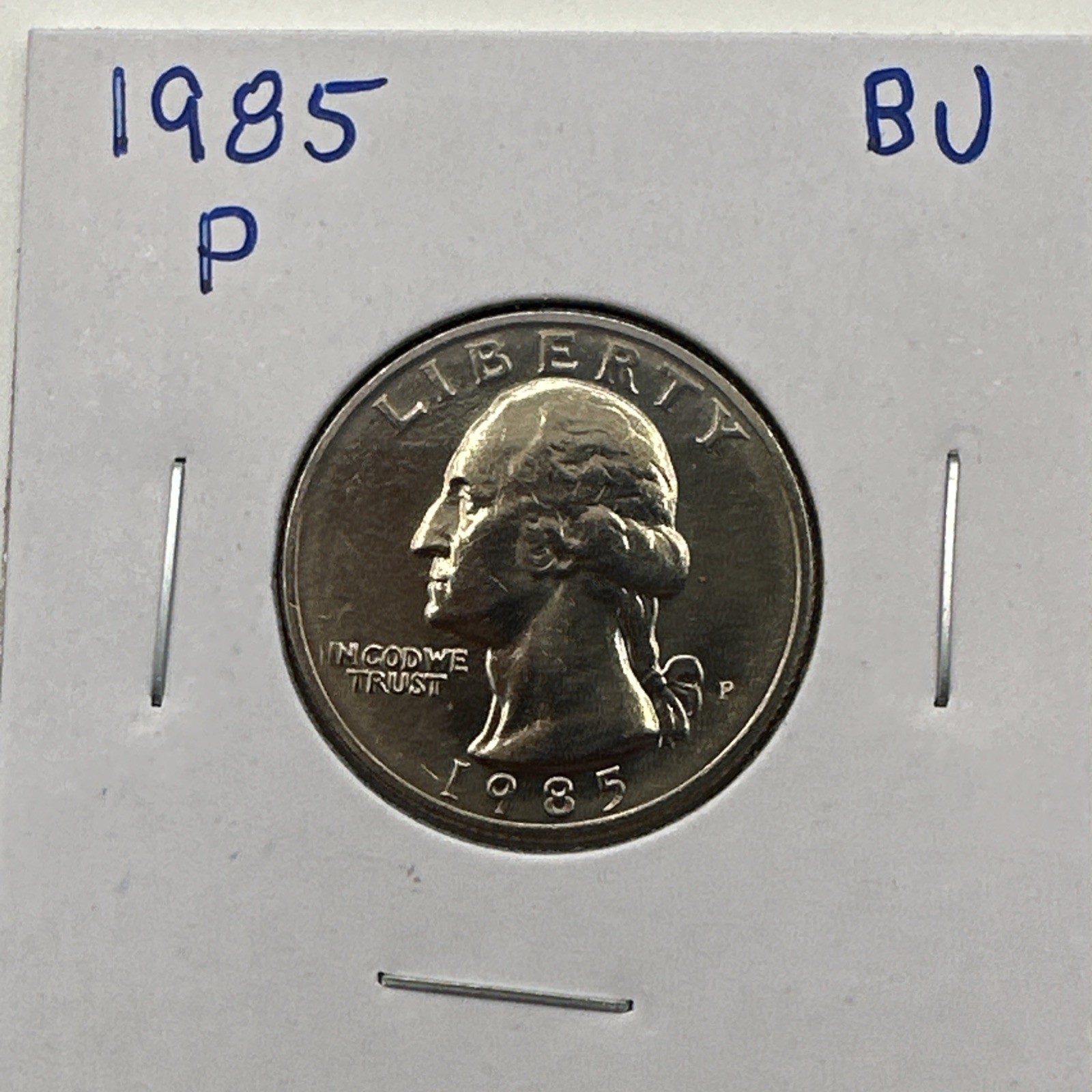 1985-P Washington Quarter BU (Brilliant Uncirculated) Philadelphia Mint