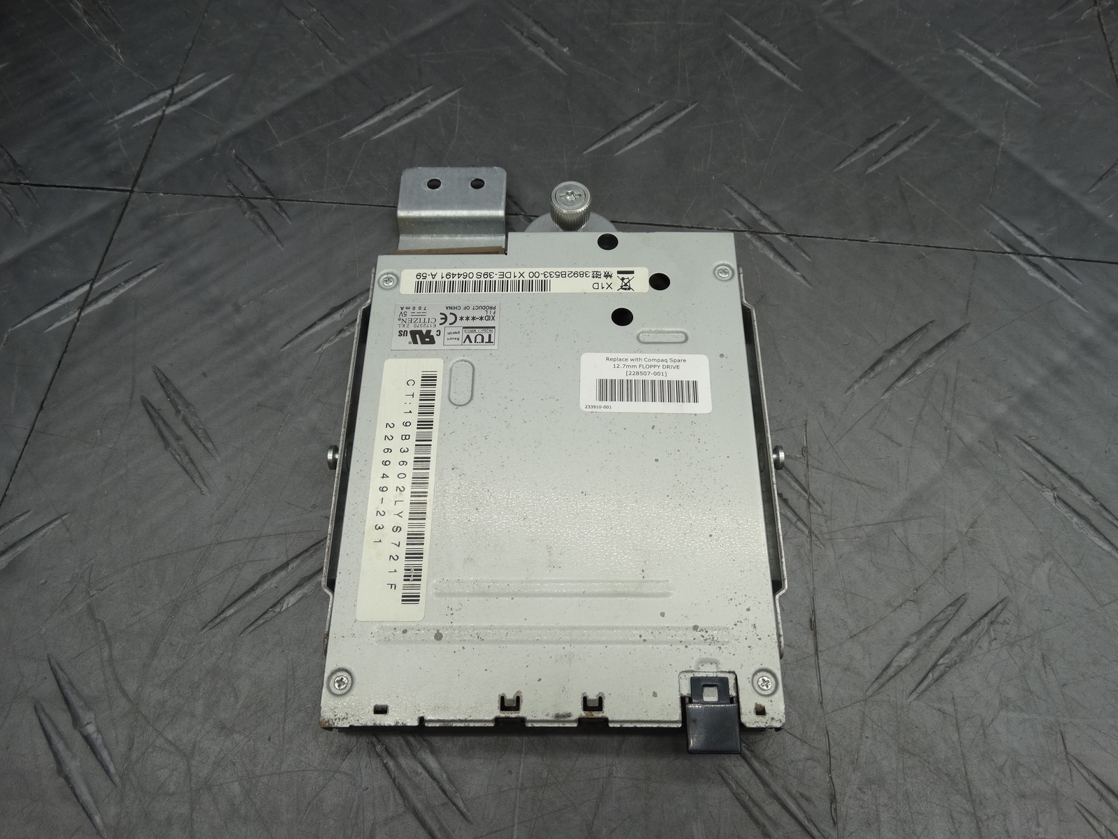 Citizen X1DE HP DL380 Floppy Drive 228507-001 X1D X1DE-39R