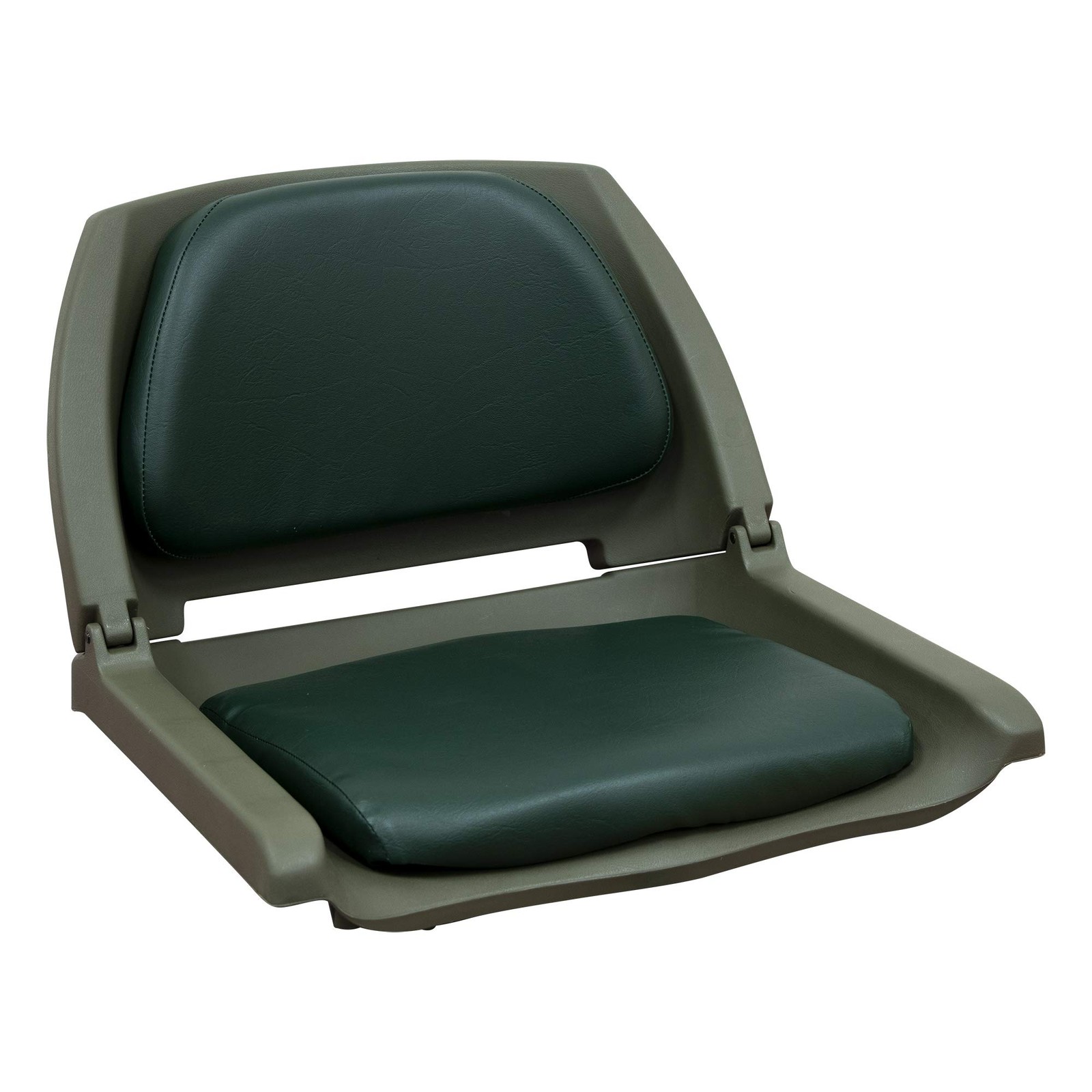 8WD139 Series Molded Fishing Boat Seat with Marine Grade Cushion Pads, Green ...