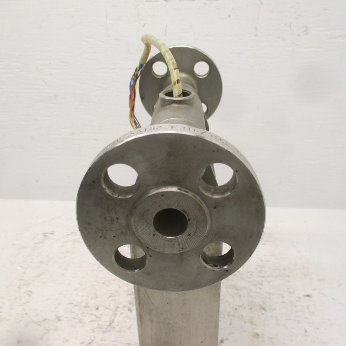 Micro Motion DS040S113 1/2" Mass Flow Sensor Meter Type 3 Missing Transmitter