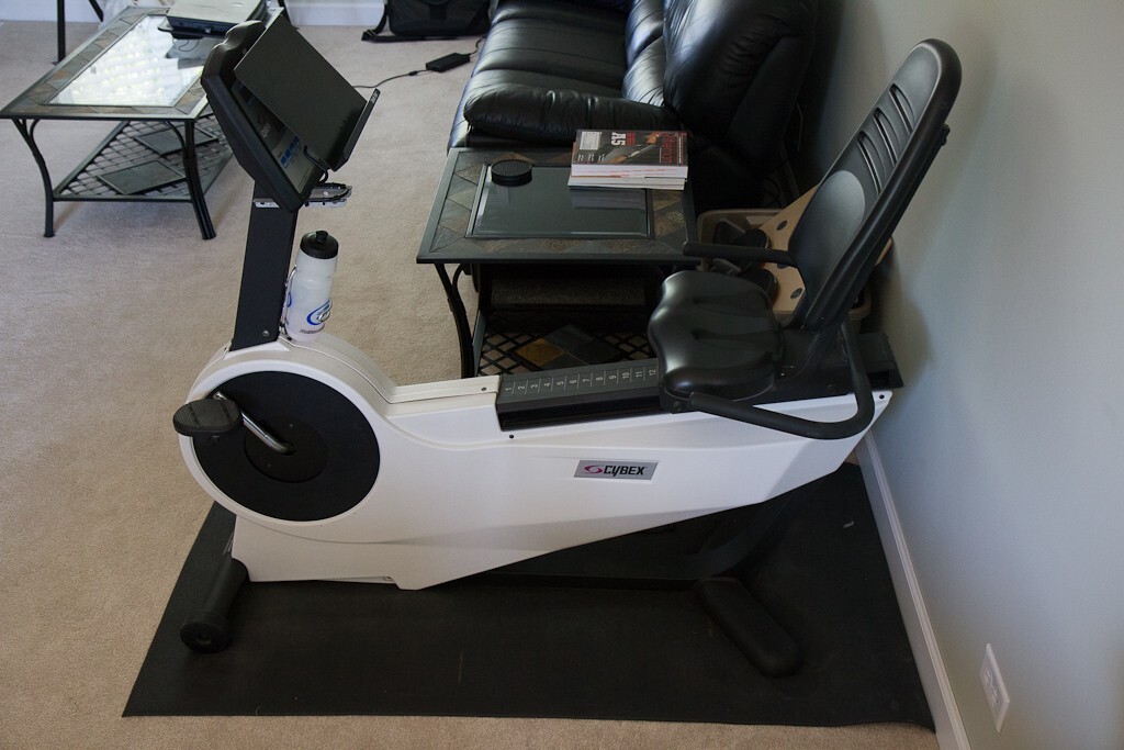 Cybex 500r recumbent exercise fitness bike bicycle gym quality home cardio