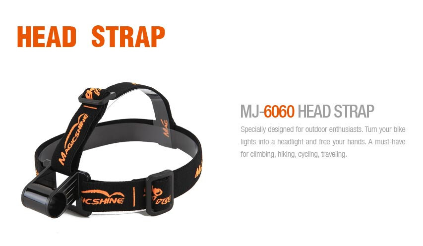 MagicShine Head Strap for MJ900 902 906 908 808E 856 868 872 880 LED Bike Lights