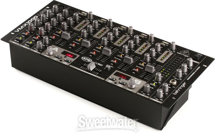 Behringer Pro Mixer VMX1000USB 5-channel DJ Mixer