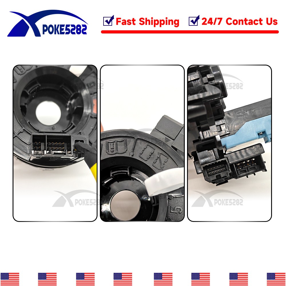 Clock Spring w/ Angle Sensor 89245‑30110 for Mid & Large SUV 2010‑16
