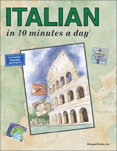 Italian in 10 Minutes a Day, 5th Edition - Paperback - GOOD