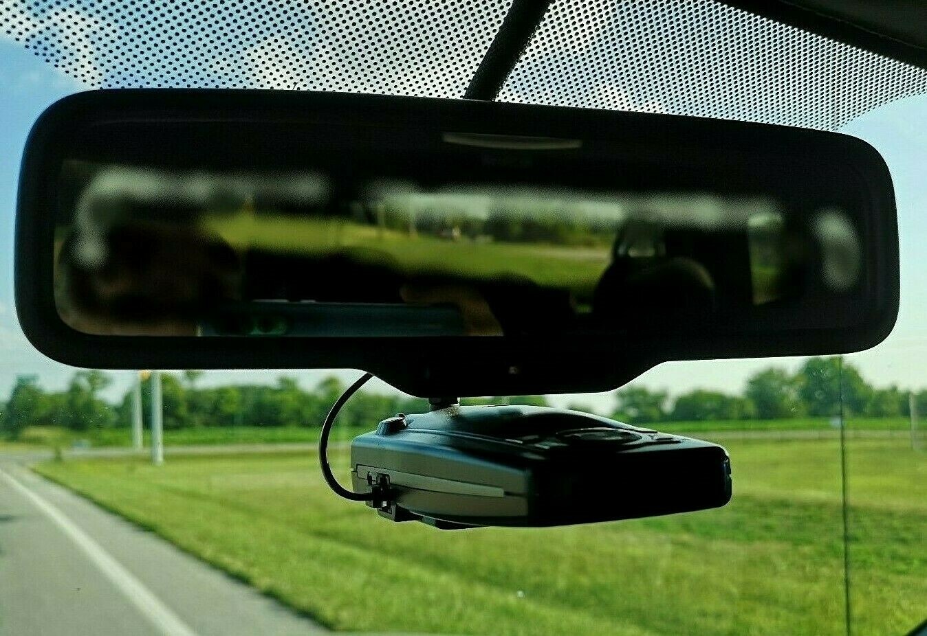 COBRA Radar Detector Alloy Mirror Mount Attachment Bracket (CBR-C)