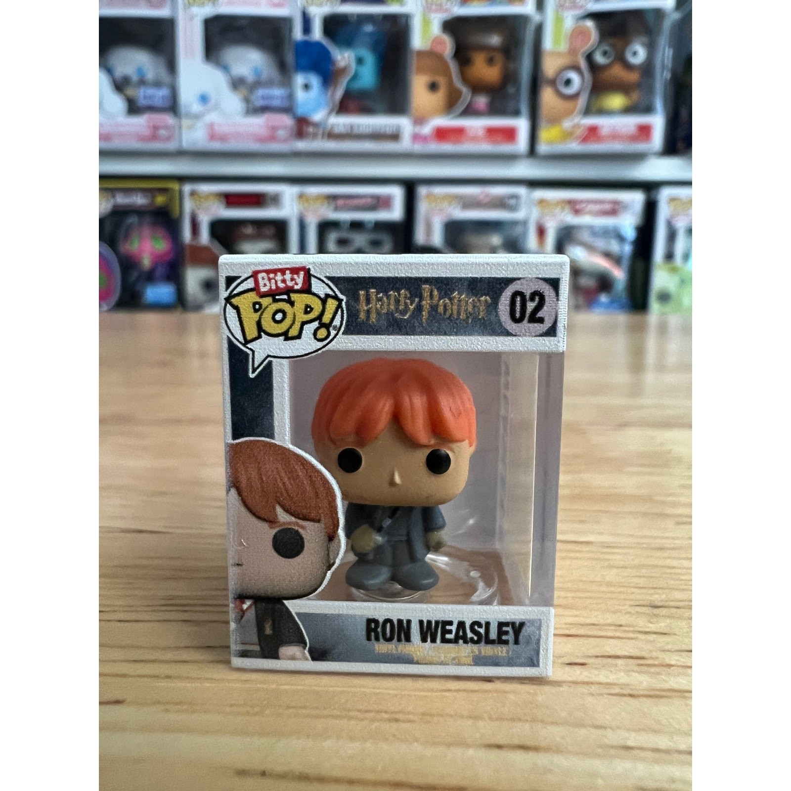 BITTY Ron Weasley Funko Pop #02 Wizarding World Movies Books Harry Potter Ronald