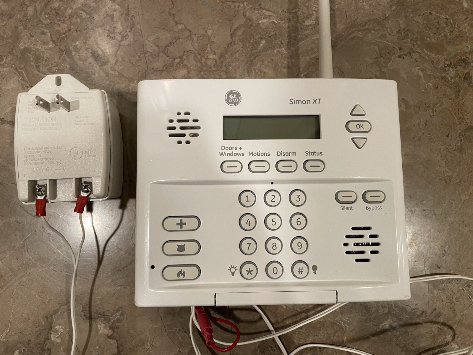 Frontpoint GE Simon XT Security System Control Panel - With Powercord Interlogix