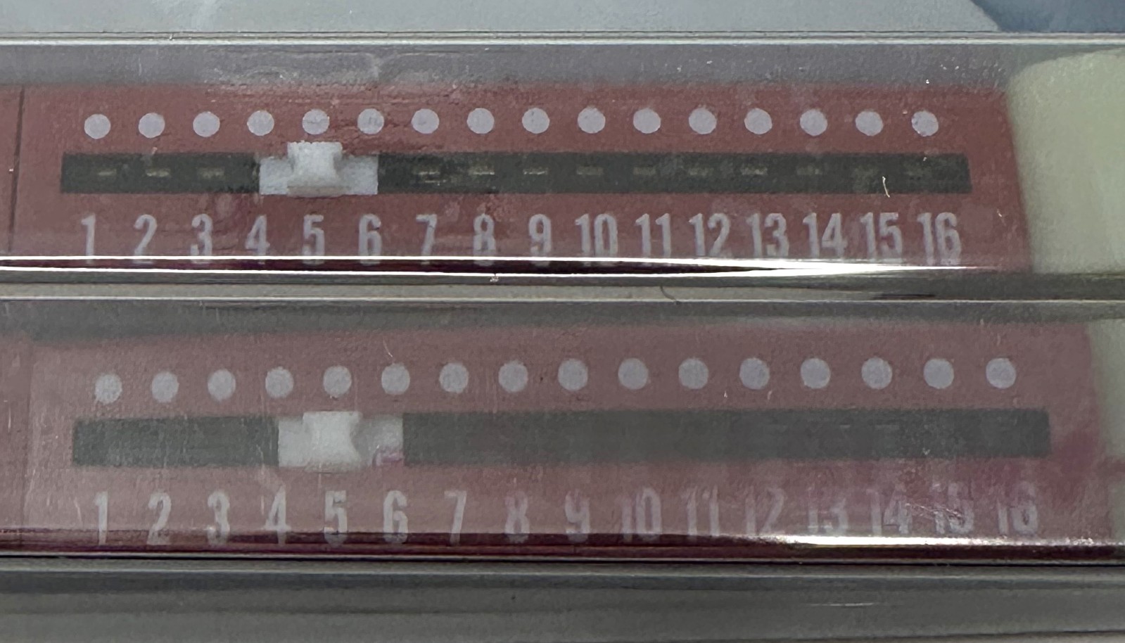 Lot of 11 Grayhill 79A16 16-Position DIP Switches – NOS / New Old Stock
