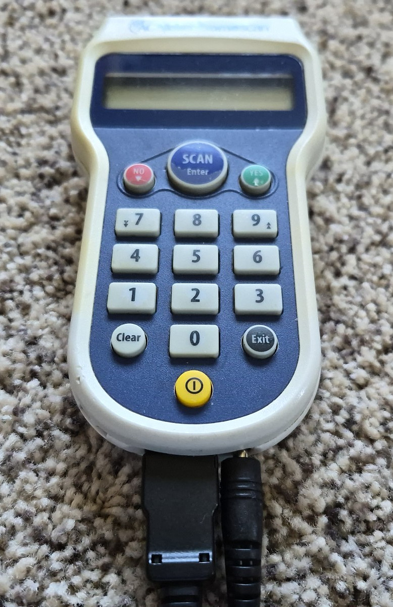 AC NIELSON HOMESCAN HANDHELD BAR CODE SCANNER w/ Cords -Original Box -Intermec