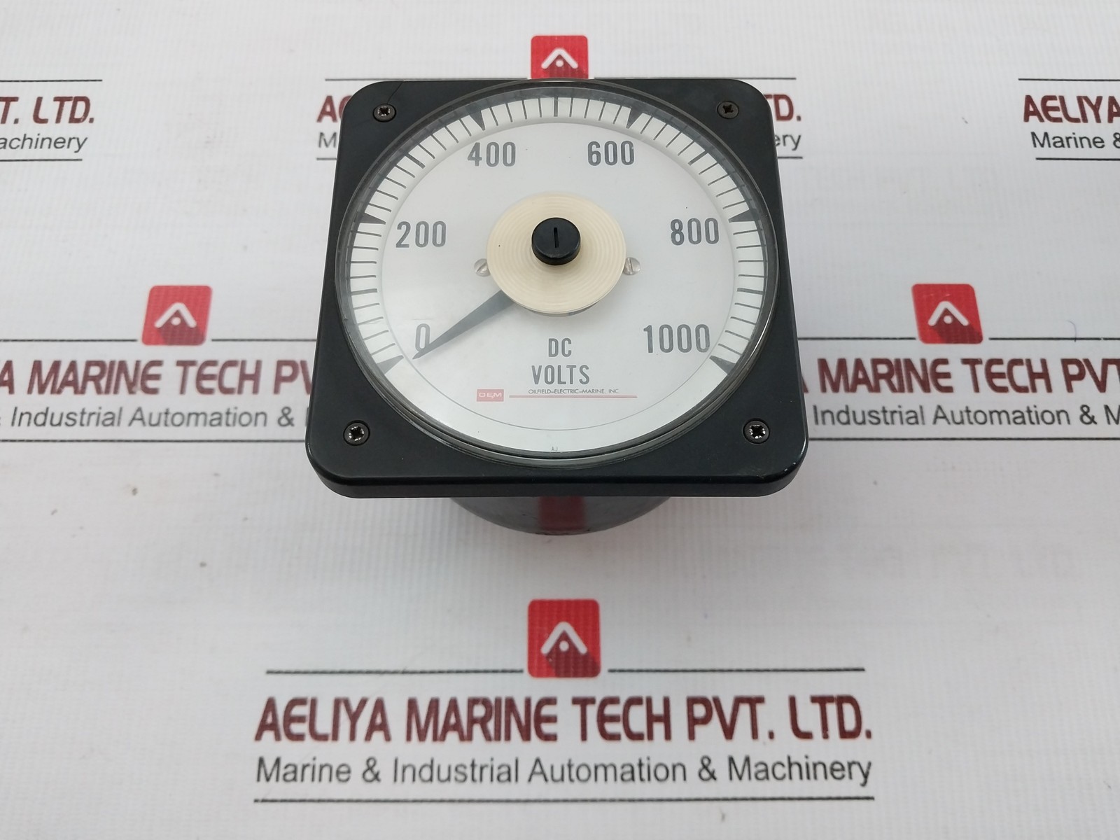 Oilfield Electric Marine DC Voltmeter 0-1000 VOLTS DC