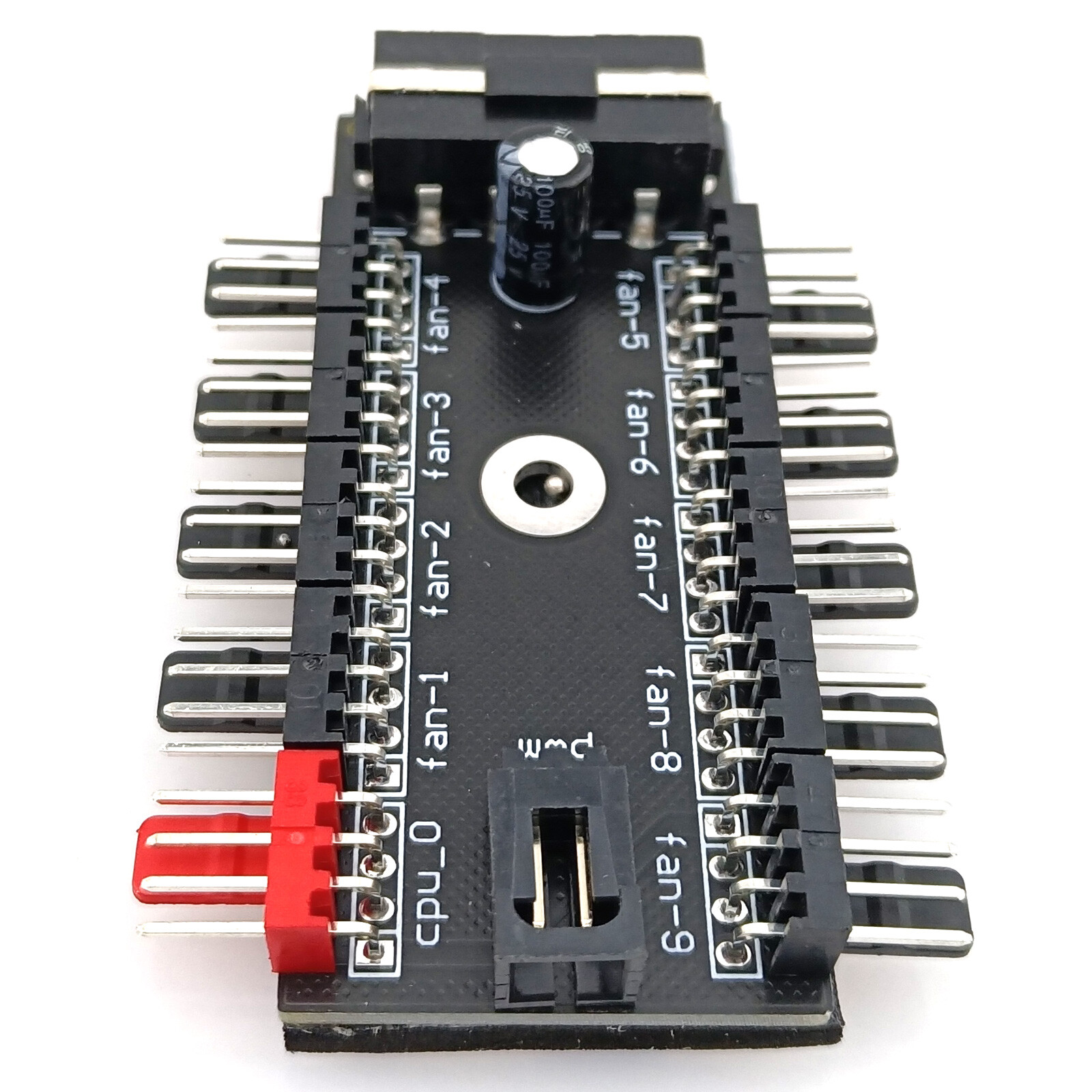 PC Computer 4pin Fan 1 to 10 Port Splitter Hub Board PWM Control IDE Power Cable