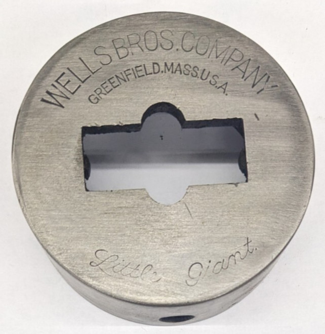 Little Giant 2-3/4" OD Cap B (19/32" Slot) for Two Piece Dies USA - 2-Piece