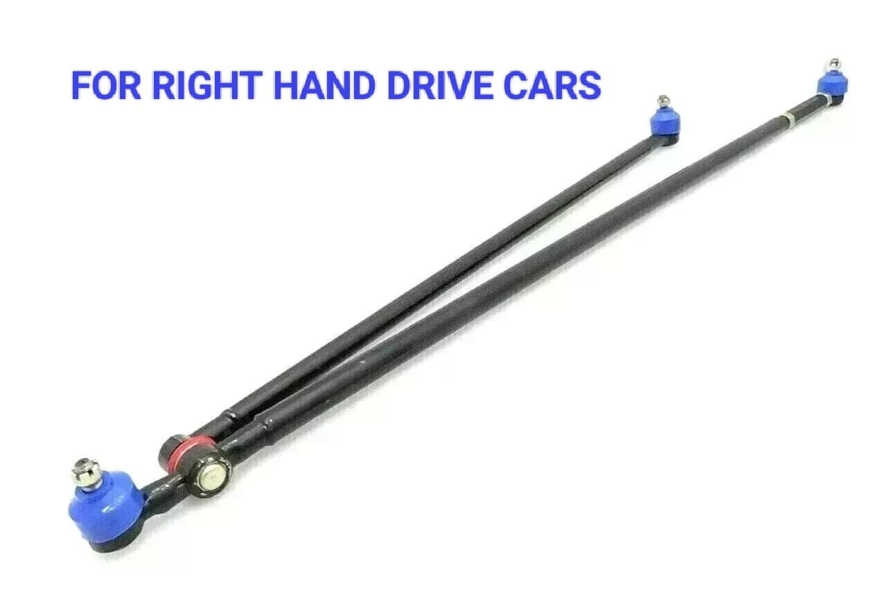 Steering Drag Link Tie Rod Assembly Fit For Suzuki SJ413 Samurai Right Black