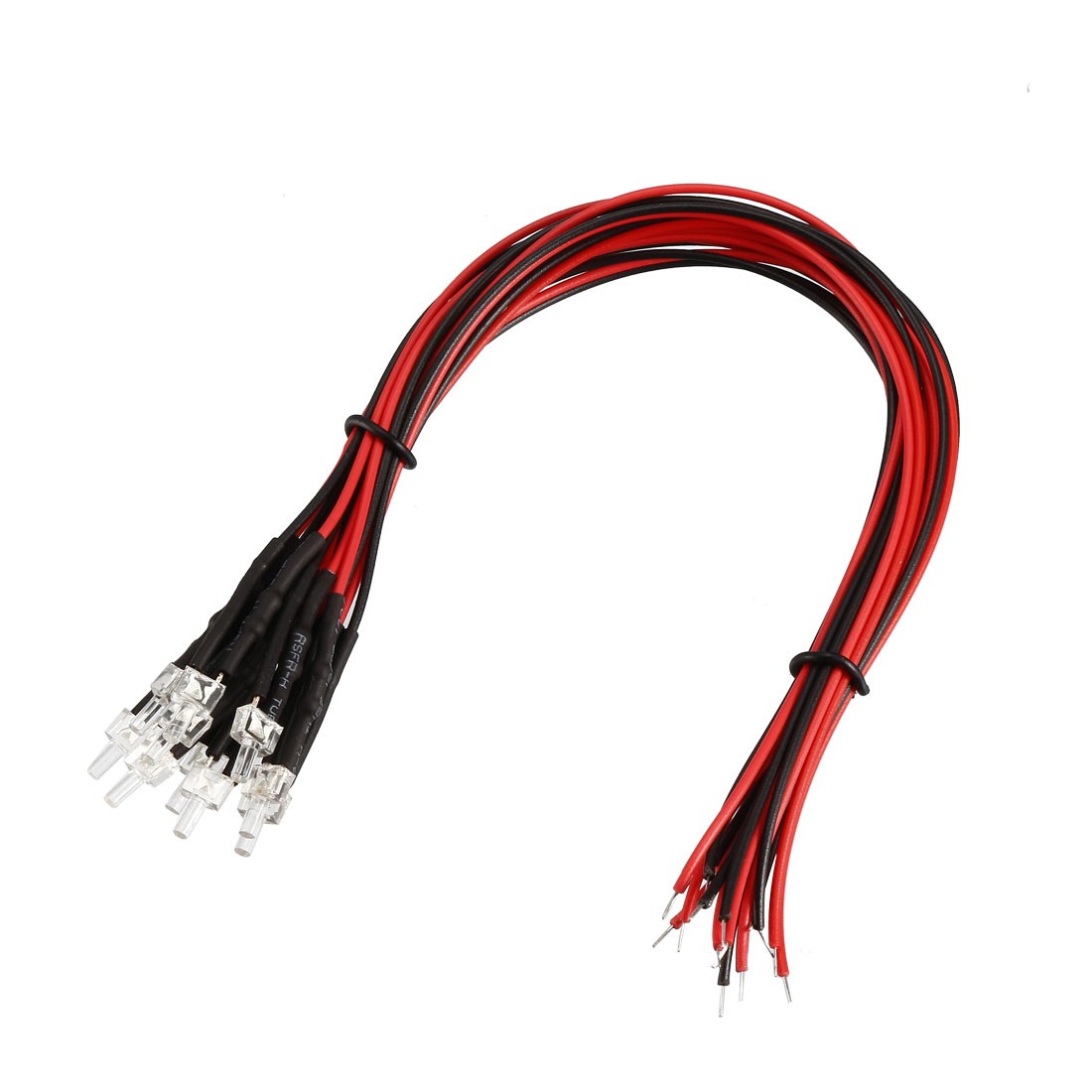 2mm Pre Wired LED White- DC6-12V Clear Lights Emitting Diodes 20PCS