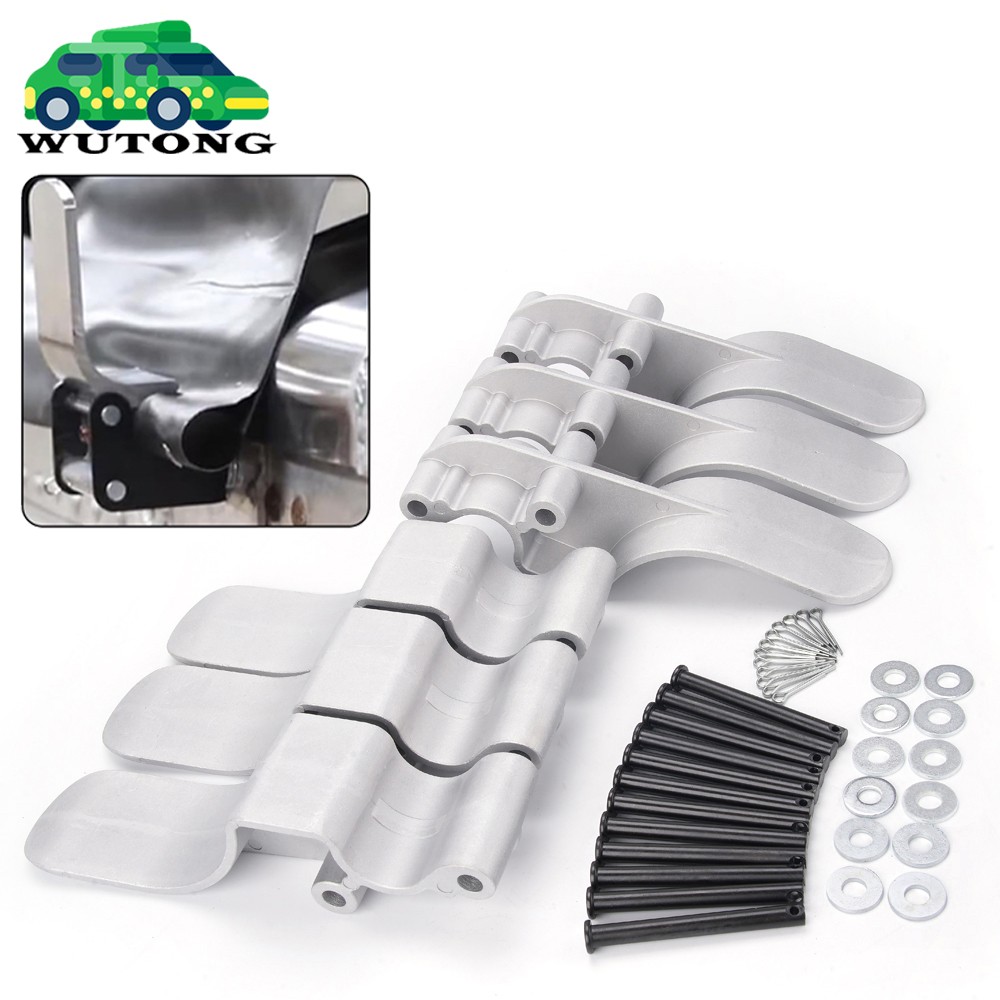 6PCS Easy-Off Aluminum Tarp Stop Upright Direct Replacement For Shurco 1705775