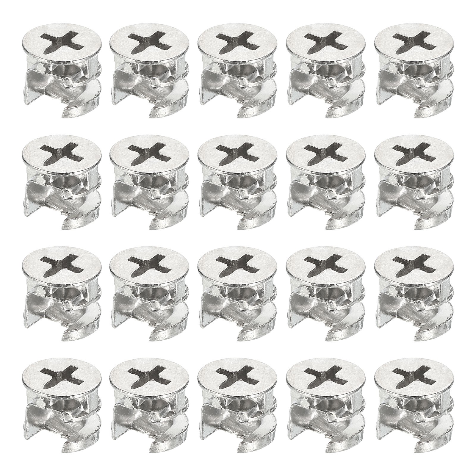Cam Lock Nut for Furniture, 20pcs 12x10mm Joint Connector Locking Nuts