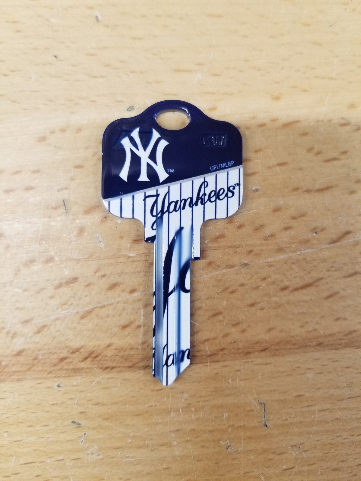 MLB NEW YORK YANKEES KWIKSET KW1/KW10 KEYBLANK - READ DETAILS BELOW