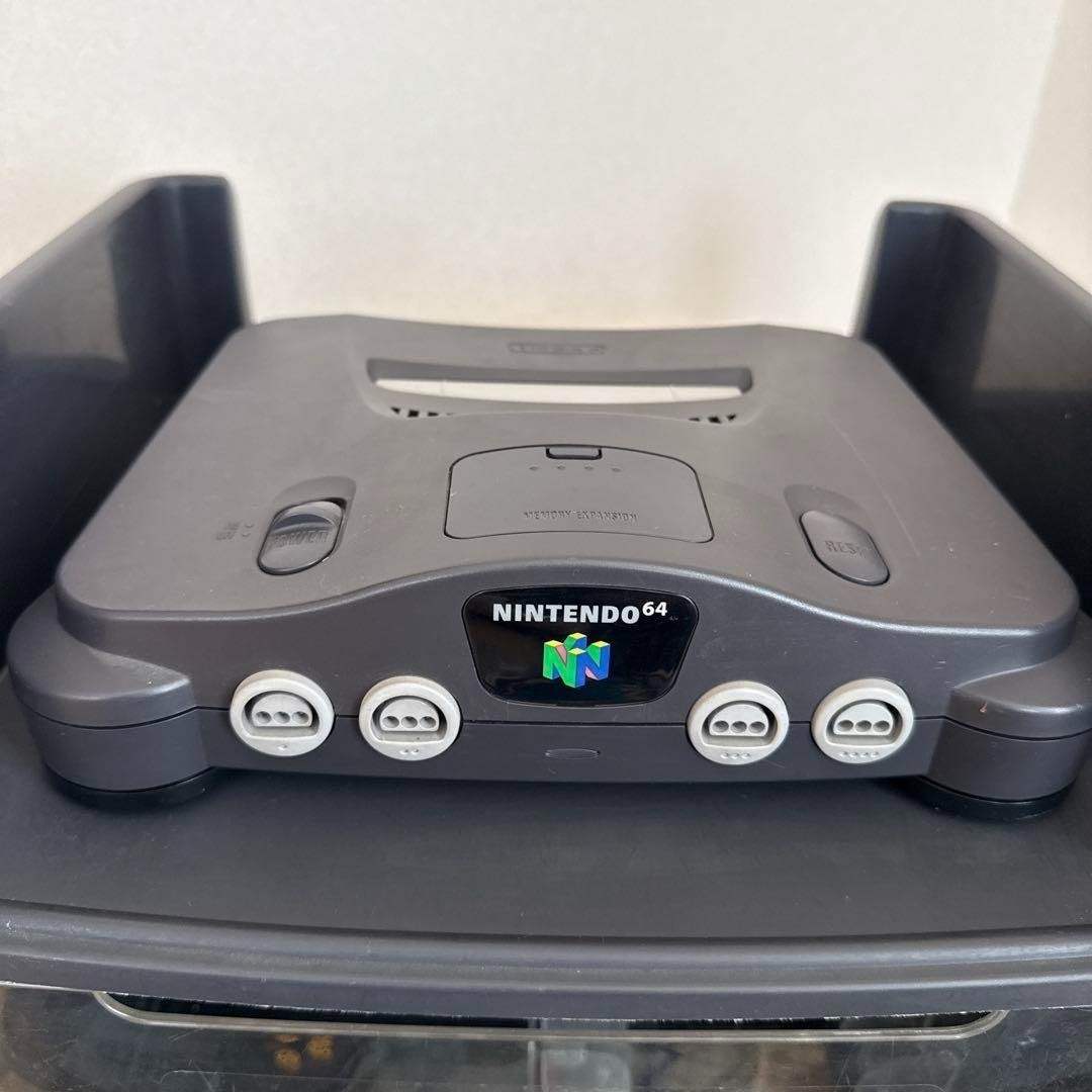 Nintendo 64 N64 Console Japan NTSC-J 4 Controllers + 2 Games Bundle working JP