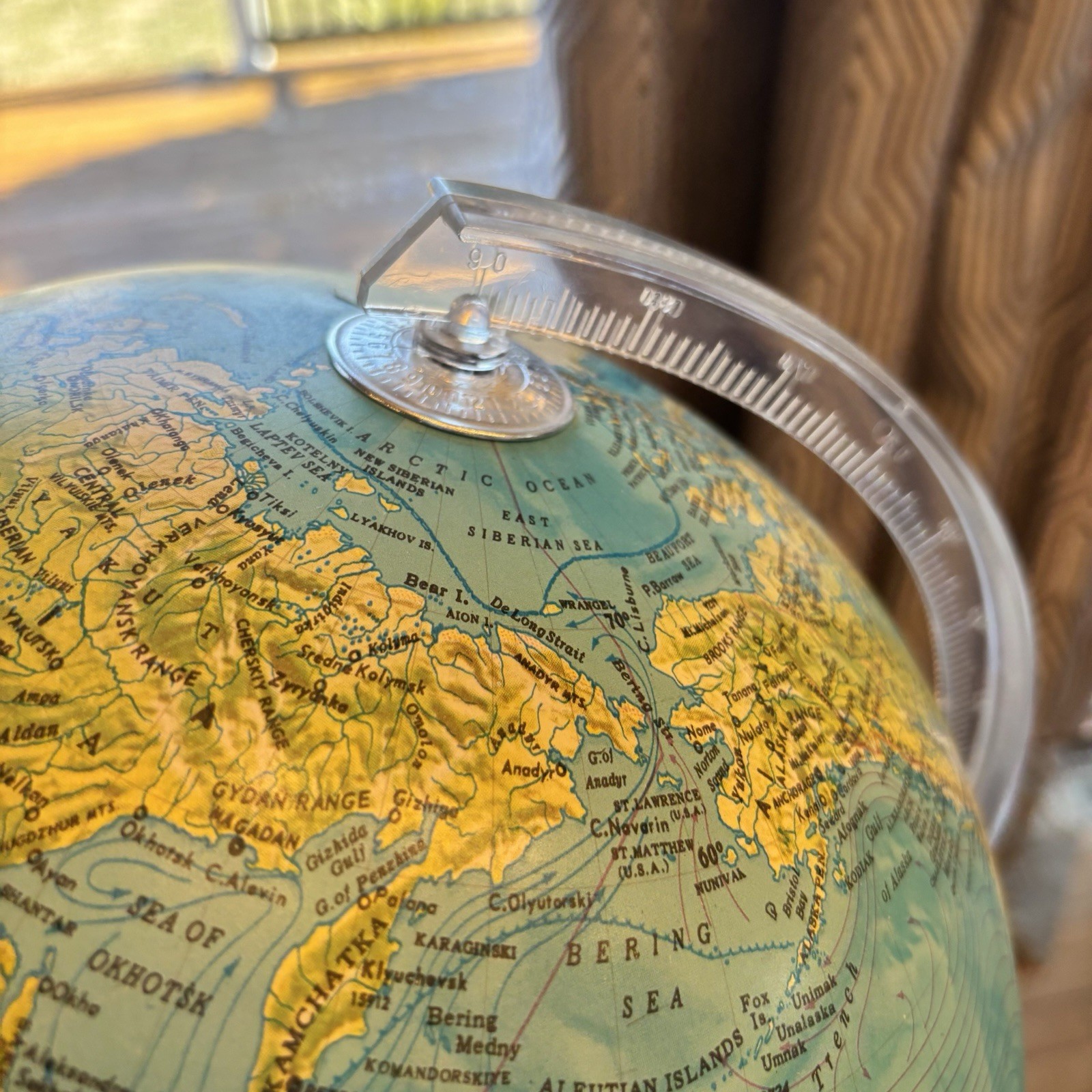Underwriters Laboratories Desktop Globe 17” Tall FLAW
