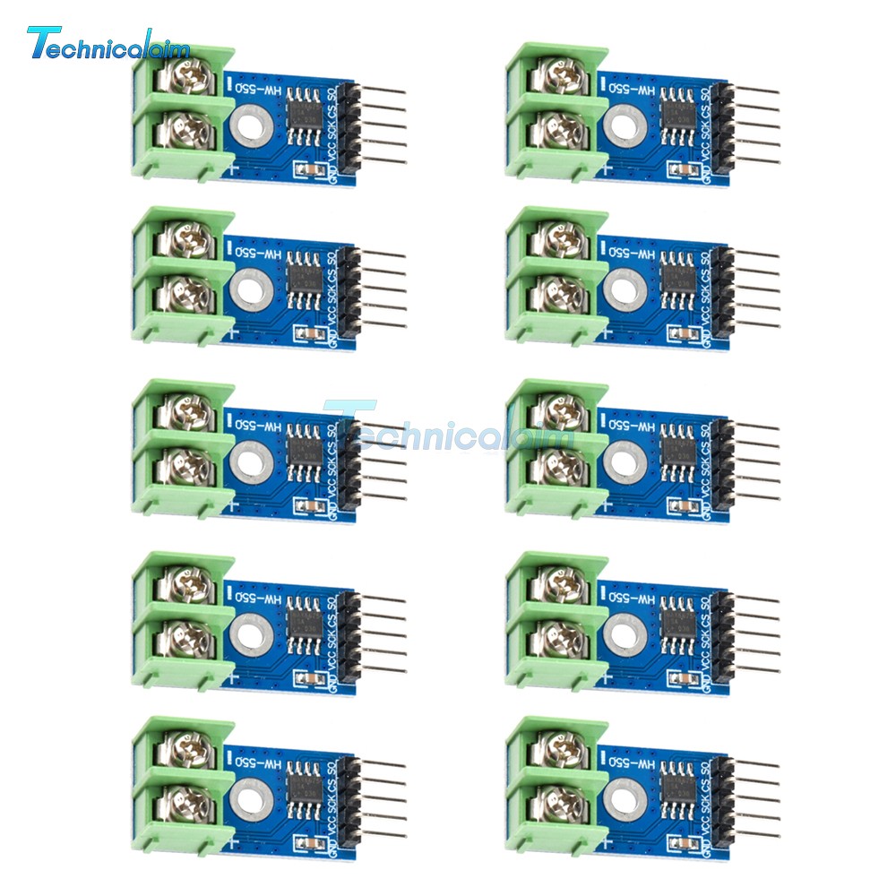 1-10 Piece MAX6675 Thermocouple Temperature Sensor Module Type K SPI For Arduino