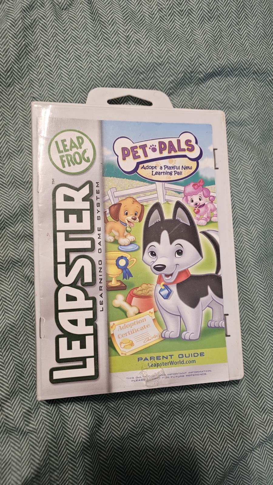 LeapFrog Leapster Pet Pals Game Cartridge w/ Case Tested