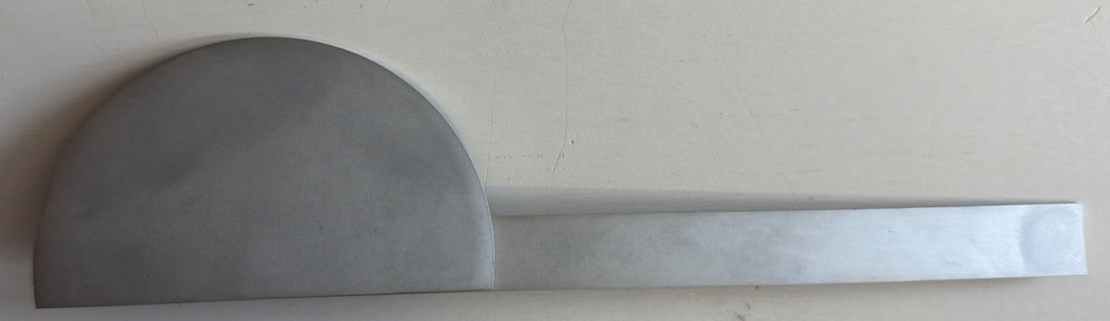 Starrett C19 Steel Protractor, 6", 0-180 Degrees